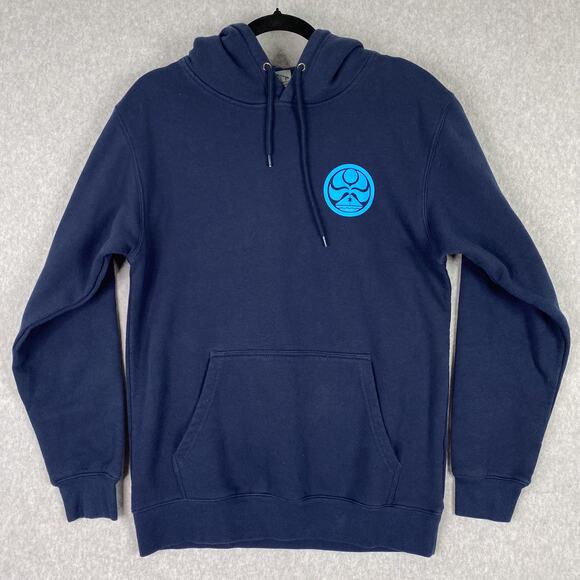 Hawaiian Island Creations Sweatshirt Mens M Navy Blue Hoodie Pullover - Picture 3 of 6